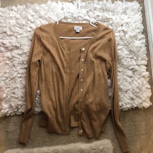Old navy light brown cardigan